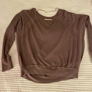 Free people wide neck top